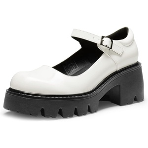 image:imageDREAM PAIRS Womens Mary Janes Shoes Platform PumpsWhite
