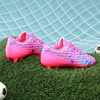 image:imageDREAM PAIRS Boys Girls Soccer CleatsFuchsiaPinkRoyalBlue