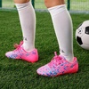 image:imageDREAM PAIRS Boys Girls Soccer CleatsFuchsiaPinkRoyalBlue