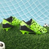 image:imageDREAM PAIRS Boys Girls Soccer CleatsNeon GreenBlack