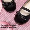 image:imageDREAM PAIRS Girls Dress Shoes Ballet FlatsAll Black