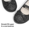 image:imageDREAM PAIRS Girls Dress Shoes Ballet FlatsBlack