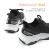 image:imageDREAM PAIRS Girls SlipOn Shoes Jelly Sole SneakersBlack