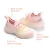 image:imageDREAM PAIRS Girls SlipOn Shoes Jelly Sole SneakersPink