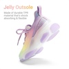 image:imageDREAM PAIRS Girls SlipOn Shoes Jelly Sole SneakersPurple