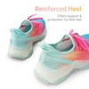 image:imageDREAM PAIRS Girls SlipOn Shoes Jelly Sole SneakersRedGreen