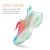 image:imageDREAM PAIRS Girls SlipOn Shoes Jelly Sole SneakersRedGreen