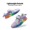 image:imageDREAM PAIRS Girls Sneakers School ShoesRainbowSilver