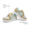 image:imageDREAM PAIRS Girls Sparkly Sneakers Cartoon ShoesGold