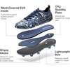image:imageDREAM PAIRS Kids HighSpeed Soccer CleatsDark GreyNavy