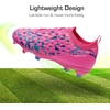 image:imageDREAM PAIRS Kids HighSpeed Soccer CleatsHot PinkBlue