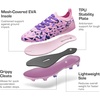 image:imageDREAM PAIRS Kids HighSpeed Soccer CleatsPinkPurple