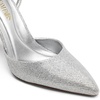 image:imageDREAM PAIRS Pointed Toe Heels Ankle Strap PumpsSilverglitter