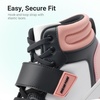 image:imageDREAM PAIRS Unisex Basketball Shoes School SneakerBlackWhitePink