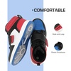 image:imageDREAM PAIRS Unisex Basketball Shoes School SneakerRedBlueBlack
