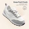 image:imageDREAM PAIRS Unisex Tennis Shoes Breathable SneakersWhite