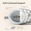 image:imageDREAM PAIRS Unisex Tennis Shoes Breathable SneakersWhite