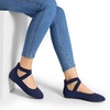 image:imageDREAM PAIRS Womens Ankle Straps Flats ShoesNavy