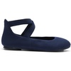 image:imageDREAM PAIRS Womens Ankle Straps Flats ShoesNavy
