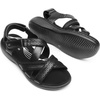 image:imageDREAM PAIRS Womens Arch Support Comfortable SandalsAll Black