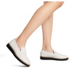 image:imageDREAM PAIRS Womens Loafers SlipOn Business Casual Work ShoesWhitepu
