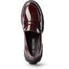 image:imageDREAM PAIRS Womens Penny Loafers Platform Chunky ShoesBurgundypat