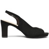 image:imageDREAM PAIRS Womens Slingback High Chunky Heels PumpsBlackSuede