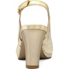 image:imageDREAM PAIRS Womens Slingback High Chunky Heels PumpsGold