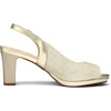 image:imageDREAM PAIRS Womens Slingback High Chunky Heels PumpsGold