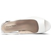 image:imageDREAM PAIRS Womens Slingback High Chunky Heels PumpsWhitePu