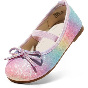 image:imageDREAM PAIRS Girls Dress Shoes Ballet FlatsRainbow
