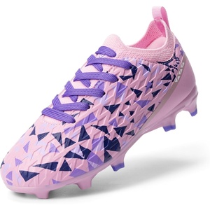 image:imageDREAM PAIRS Kids HighSpeed Soccer CleatsPinkPurple