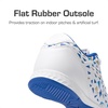 image:imageDREAM PAIRS Boys Girls Indoor Soccer ShoesWhiteNavy
