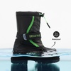 image:imageDREAM PAIRS Unisex Snow Waterproof Winter BootsBlackGreen