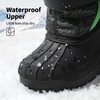 image:imageDREAM PAIRS Unisex Snow Waterproof Winter BootsBlackGreen