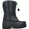 image:imageDREAM PAIRS Unisex Snow Waterproof Winter BootsBlackGreen