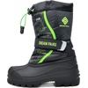 image:imageDREAM PAIRS Unisex Snow Waterproof Winter BootsBlackGreen