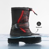 image:imageDREAM PAIRS Unisex Snow Waterproof Winter BootsBlackRed