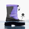 image:imageDREAM PAIRS Unisex Snow Waterproof Winter BootsPurpleGrey