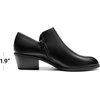 image:imageDREAM PAIRS Women Ankle Boots Chunky Heel Dress Booties ShoesBlackpu