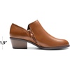 image:imageDREAM PAIRS Women Ankle Boots Chunky Heel Dress Booties ShoesBrownpu