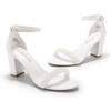 image:imageDREAM PAIRS Womens Comfort Block Heel SandalsWhitePearl