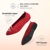 image:imageDREAM PAIRS Womens Dress Ballet Comfort FlatsAll Red