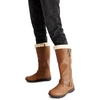 image:imageDREAM PAIRS Womens Knee High Boots Winter Warm BootsCamelPu