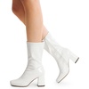 image:imageDREAM PAIRS Womens Mid Calf Gogo BootsWhitepat1