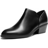 image:imageDREAM PAIRS Women Ankle Boots Chunky Heel Dress Booties ShoesBlackpu