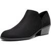 image:imageDREAM PAIRS Women Ankle Boots Chunky Heel Dress Booties ShoesBlacksuede