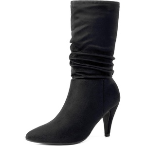 image:imageDREAM PAIRS Womens High Heel Pointed Toe Mid Calf