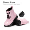 image:imageDREAM PAIRS Girls Ankle Combat Boots Boys Kid ShoesPink