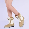 image:imageDREAM PAIRS Womens Mid Calf Duck Winter BootsBeigeWhite